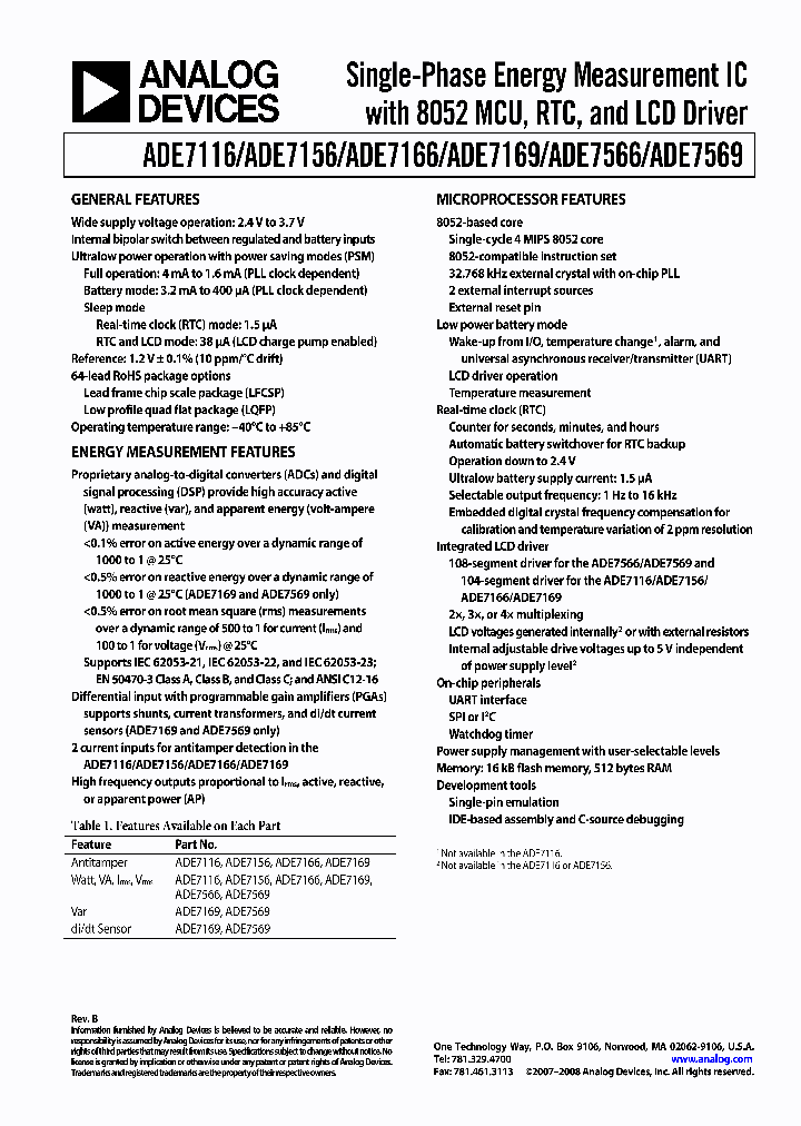 ADE7116_8324742.PDF Datasheet