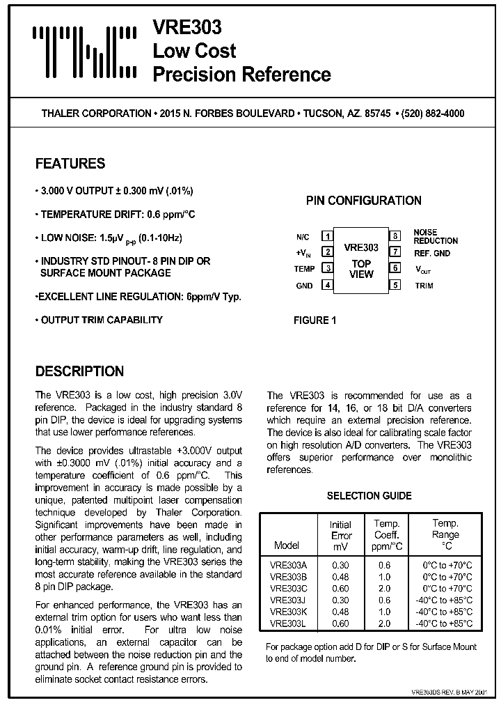 VRE303JD_8325837.PDF Datasheet