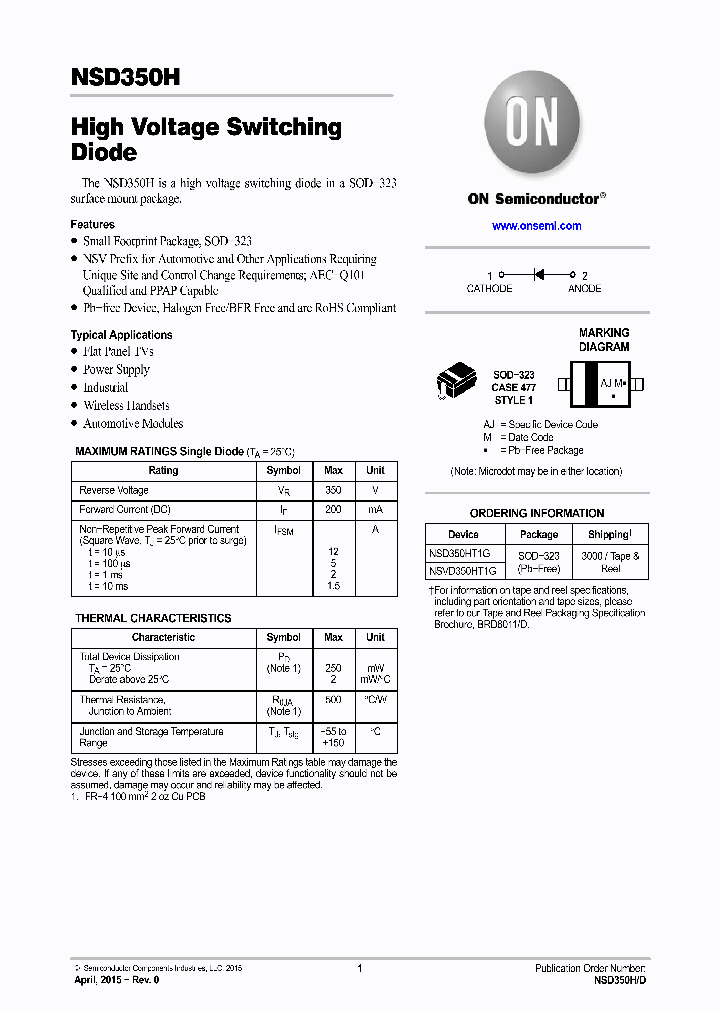 NSVD350HT1G_8326091.PDF Datasheet