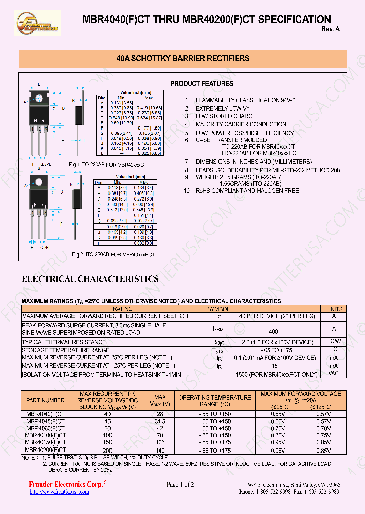 MBR40100FCT_8329803.PDF Datasheet