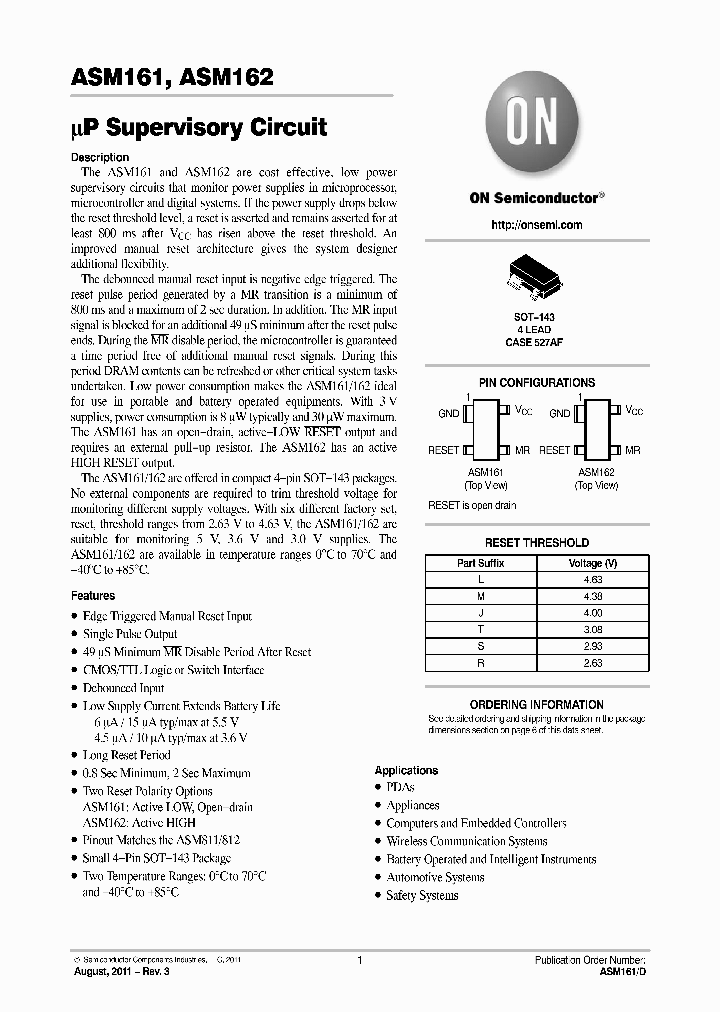 ASM161JCUS_8332339.PDF Datasheet