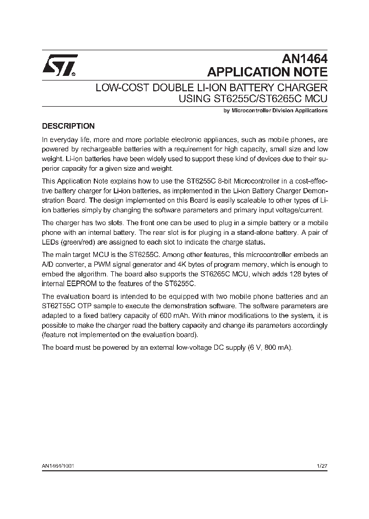 AN1464_8333310.PDF Datasheet