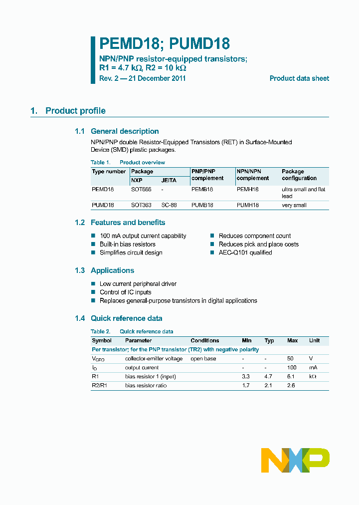 PEMD18-PUMD18-15_8333539.PDF Datasheet