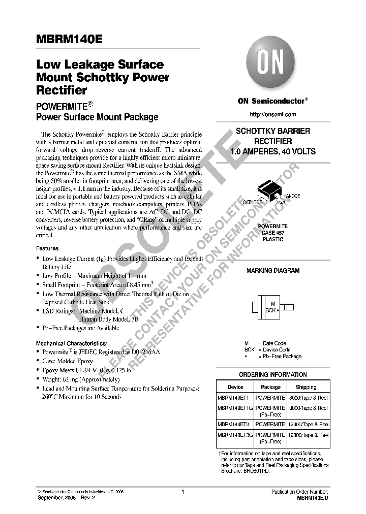 MBRM140ET3G_8333818.PDF Datasheet