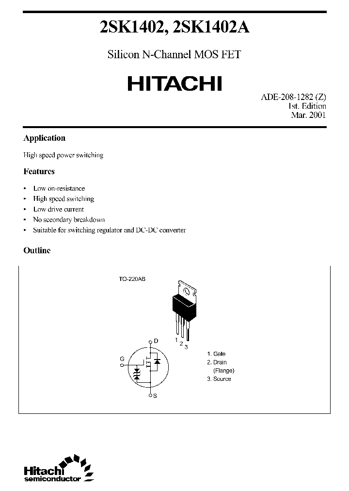 2SK1402_8338544.PDF Datasheet