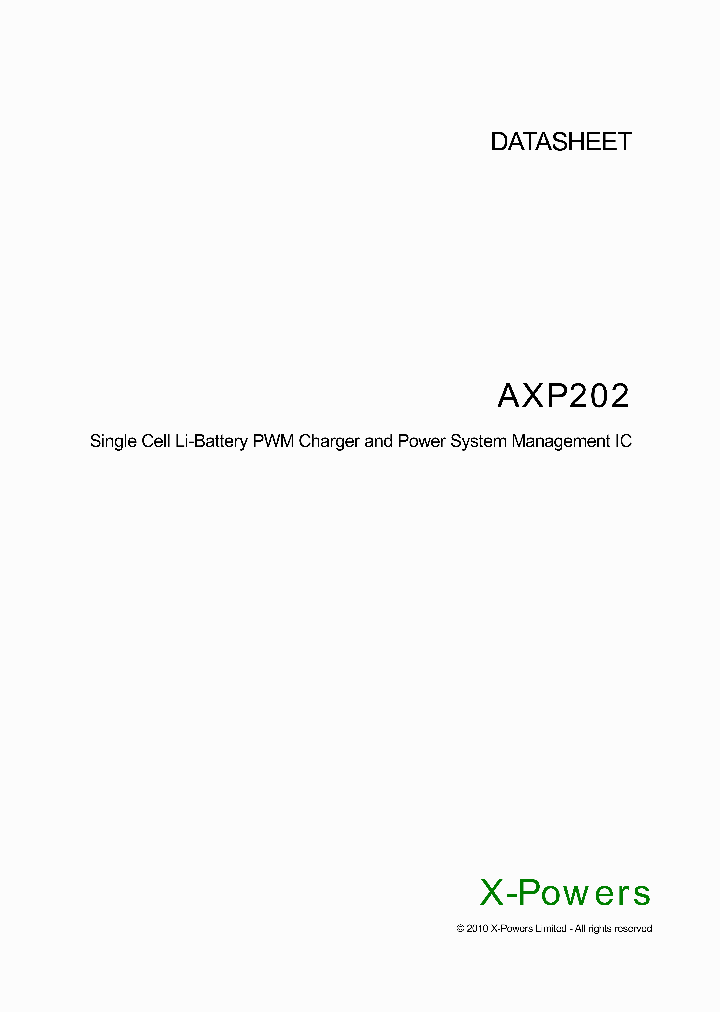 AXP202_8341398.PDF Datasheet