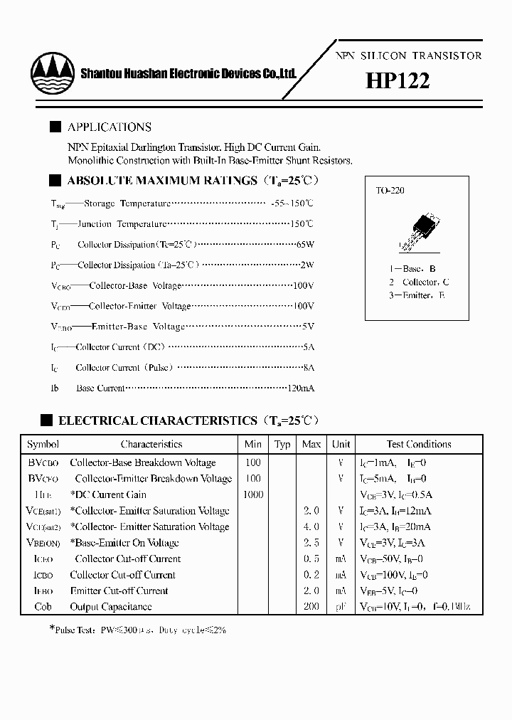 HP122_8346475.PDF Datasheet