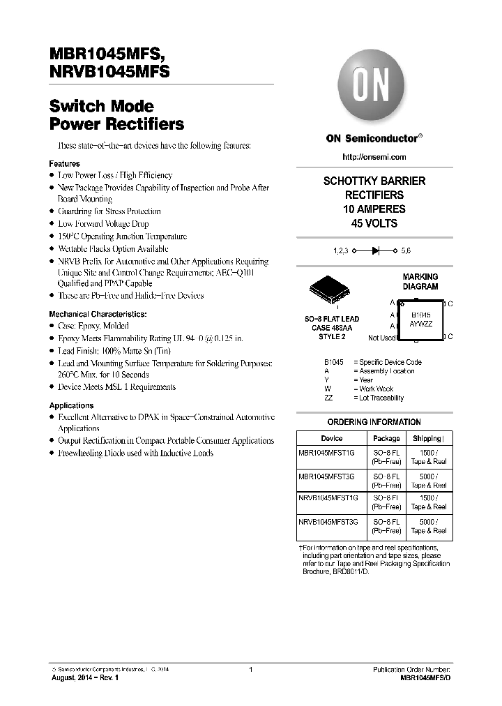 NRVB1045MFST1G_8347901.PDF Datasheet