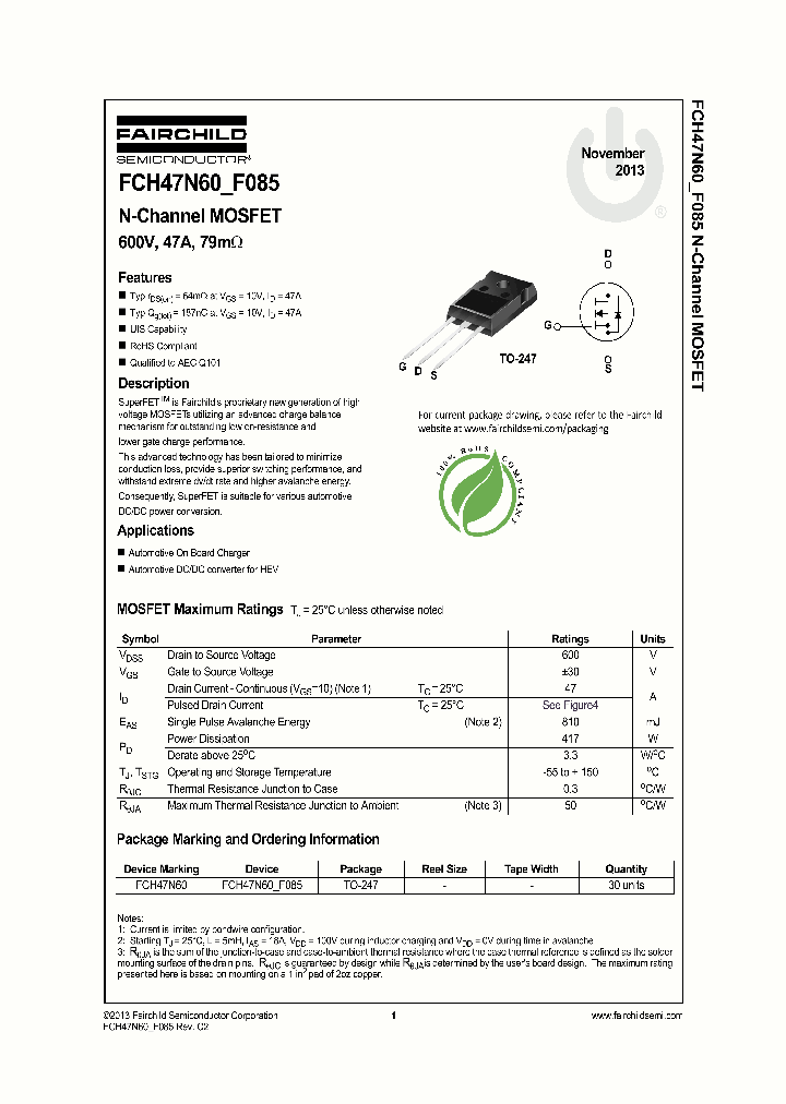 FCH47N60F085_8348052.PDF Datasheet