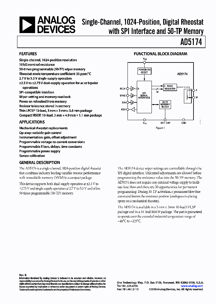 AD5174_8350161.PDF Datasheet