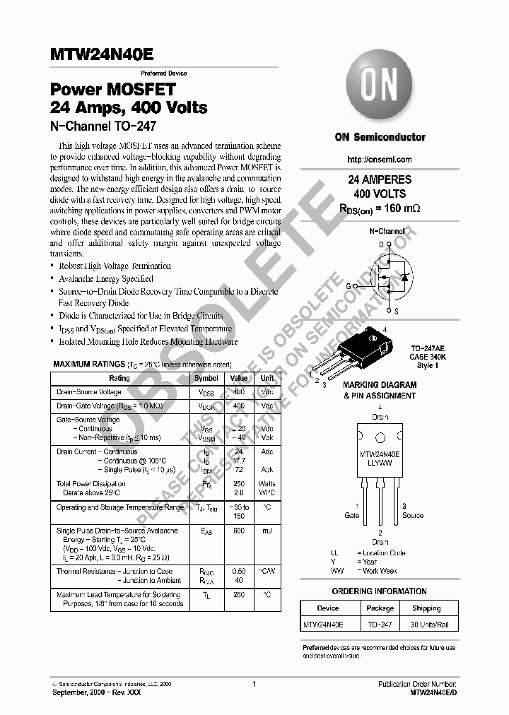 MTW24N40E_8352418.PDF Datasheet