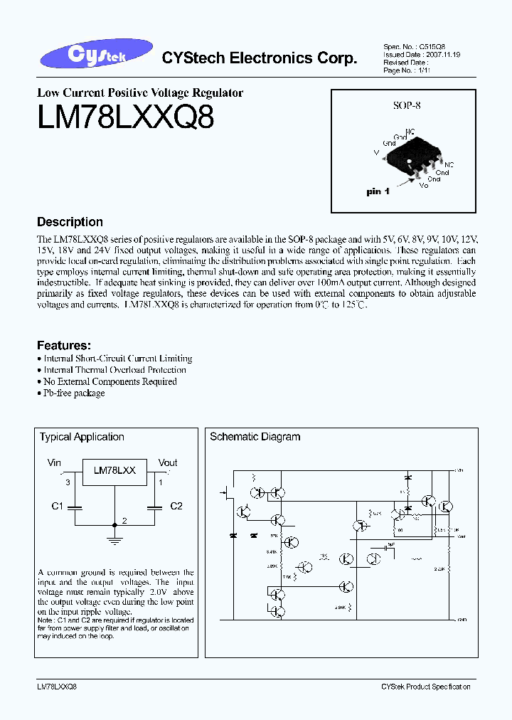 LM78L08Q8_8359337.PDF Datasheet