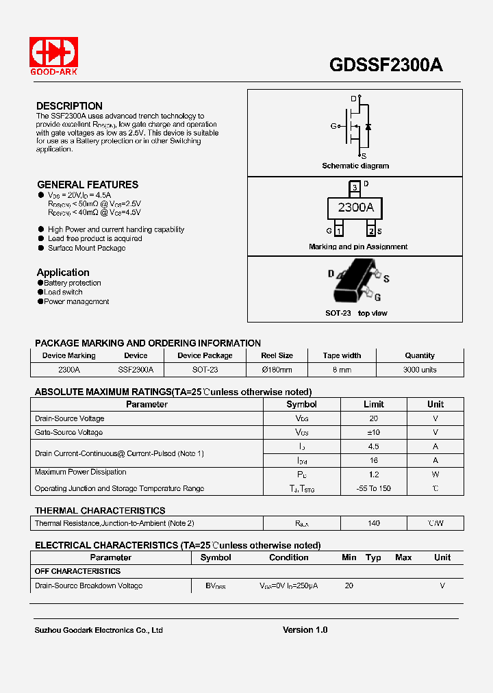 GDSSF2300A-15_8361336.PDF Datasheet