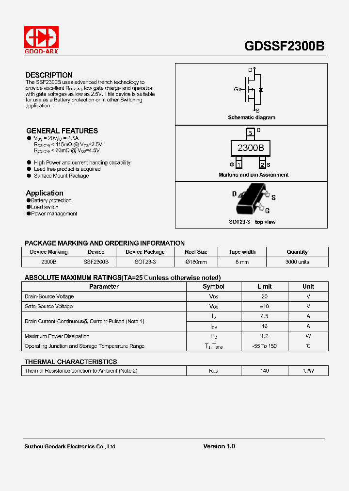 GDSSF2300B-15_8361337.PDF Datasheet