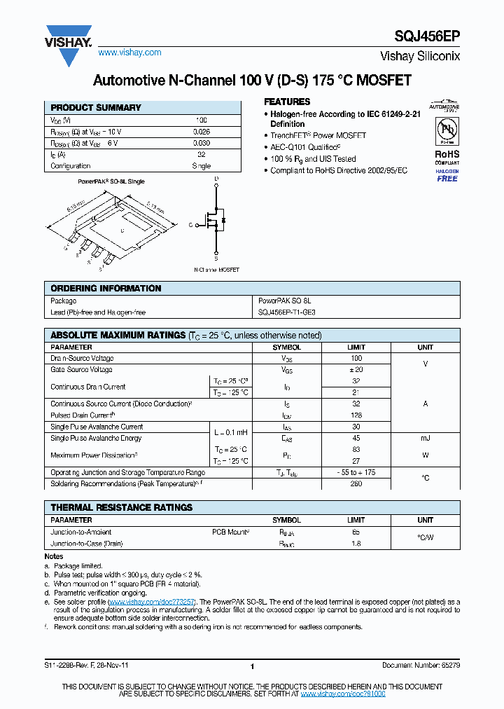 SQJ456EP-15_8361946.PDF Datasheet