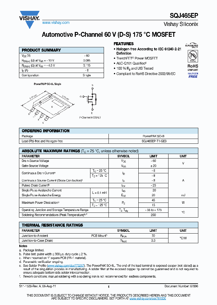 SQJ465EP-15_8361950.PDF Datasheet