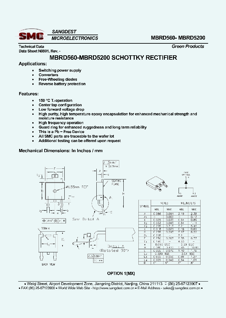 MBRD5100_8364900.PDF Datasheet