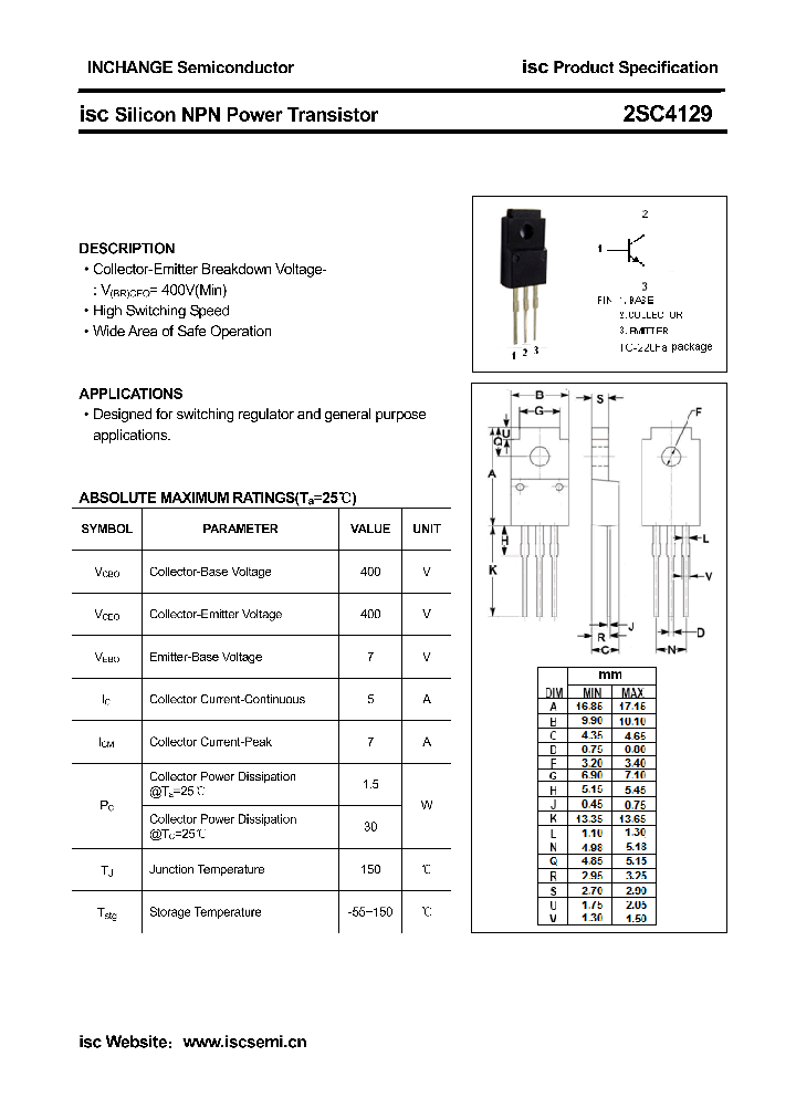 2SC4129_8366329.PDF Datasheet