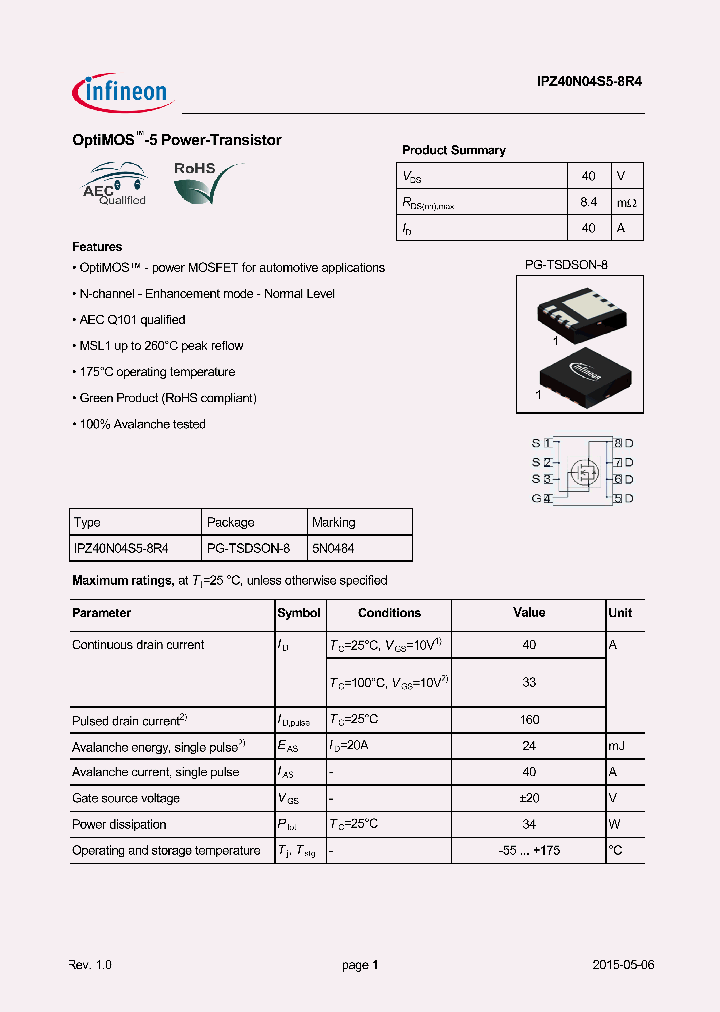IPZ40N04S5-8R4_8367021.PDF Datasheet
