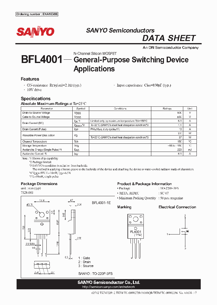 BFL4001_8367528.PDF Datasheet
