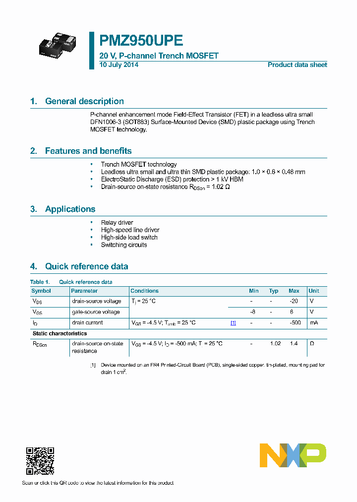 PMZ950UPE-15_8368142.PDF Datasheet