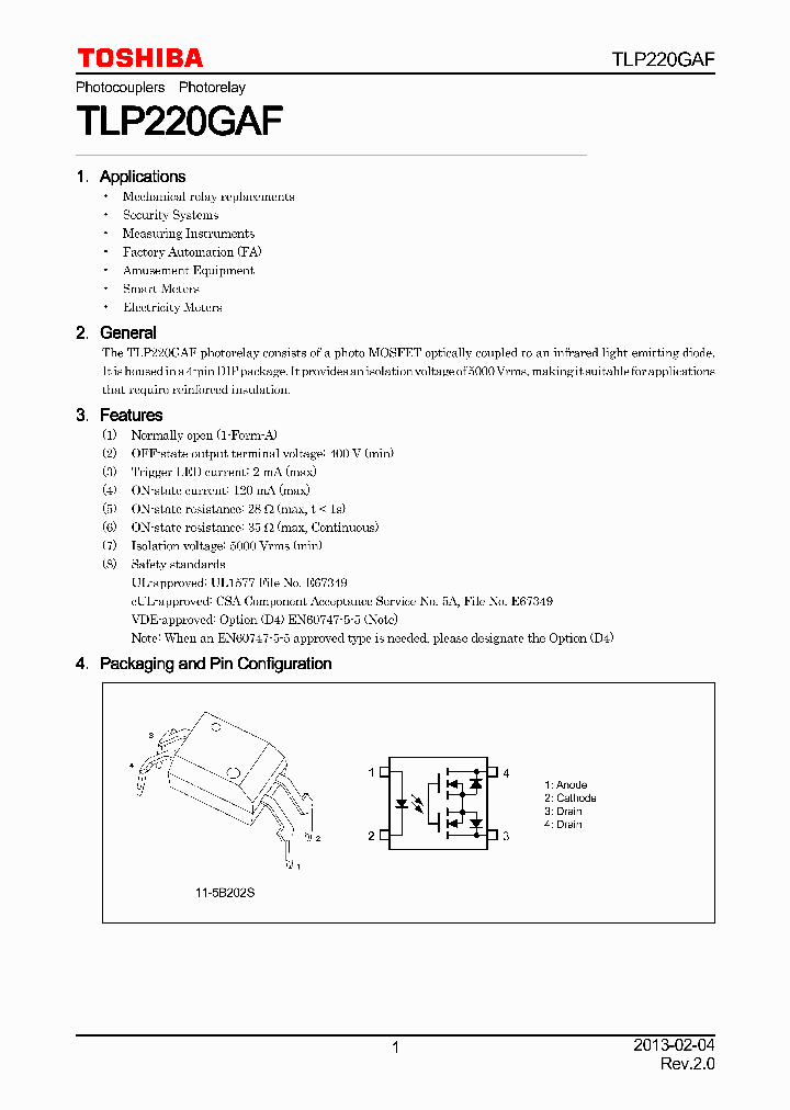 TLP220GAF_8371087.PDF Datasheet