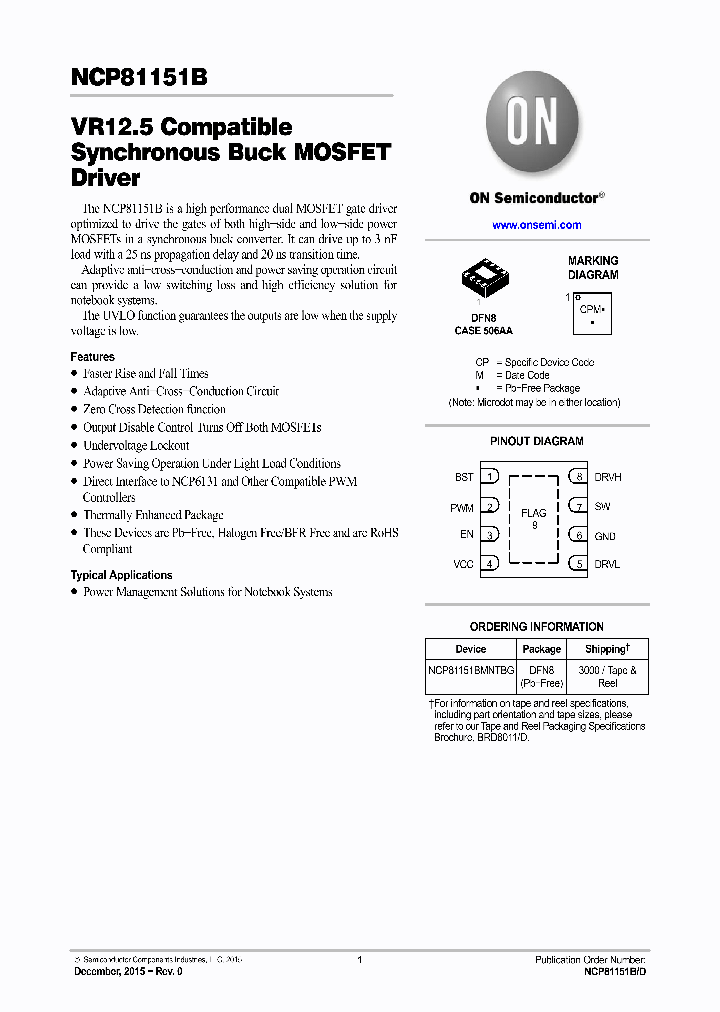 NCP81151B_8375074.PDF Datasheet