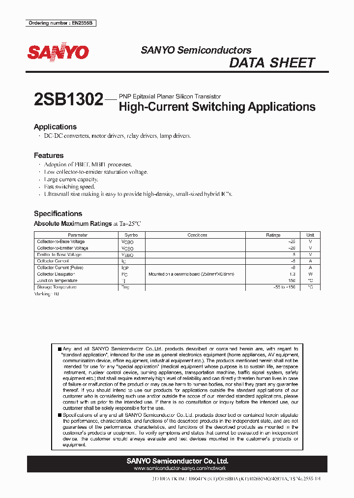 2SB1302_8375303.PDF Datasheet