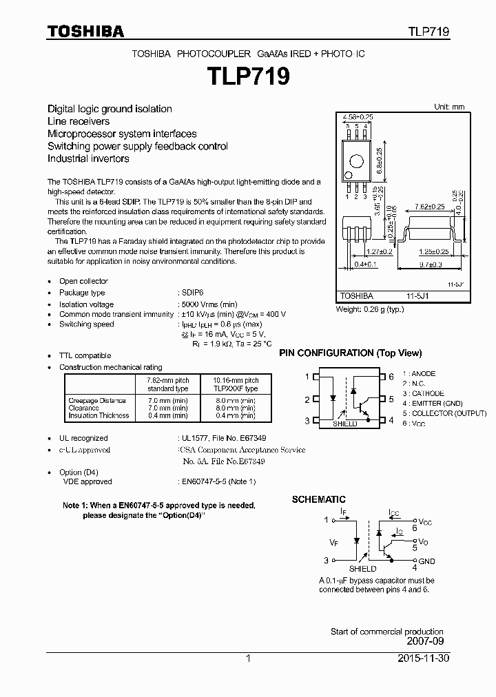 TLP719-15_8376211.PDF Datasheet