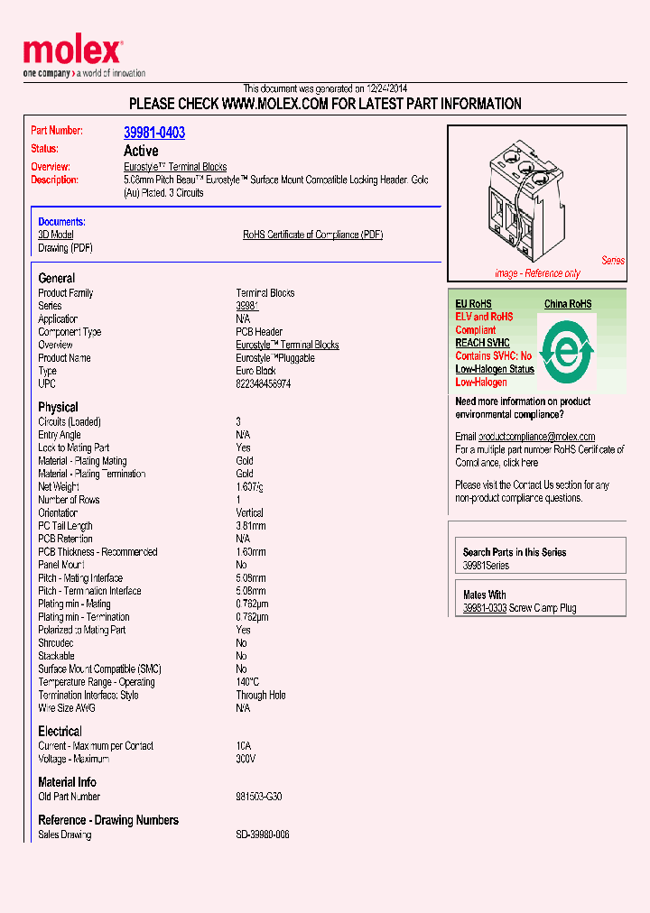 39981-0403_8383624.PDF Datasheet