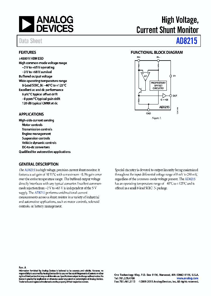 AD8215_8385921.PDF Datasheet