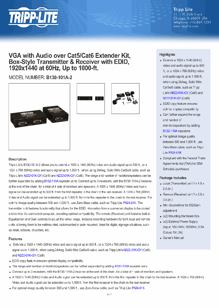 B130101A2_8386225.PDF Datasheet