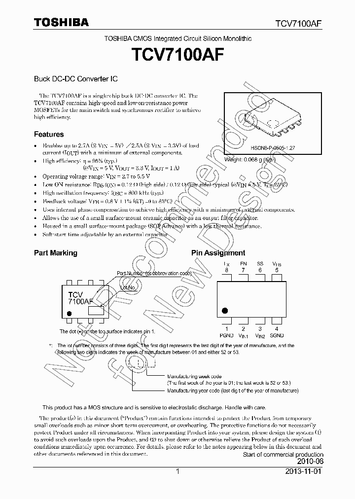 TCV7100AF_8388832.PDF Datasheet
