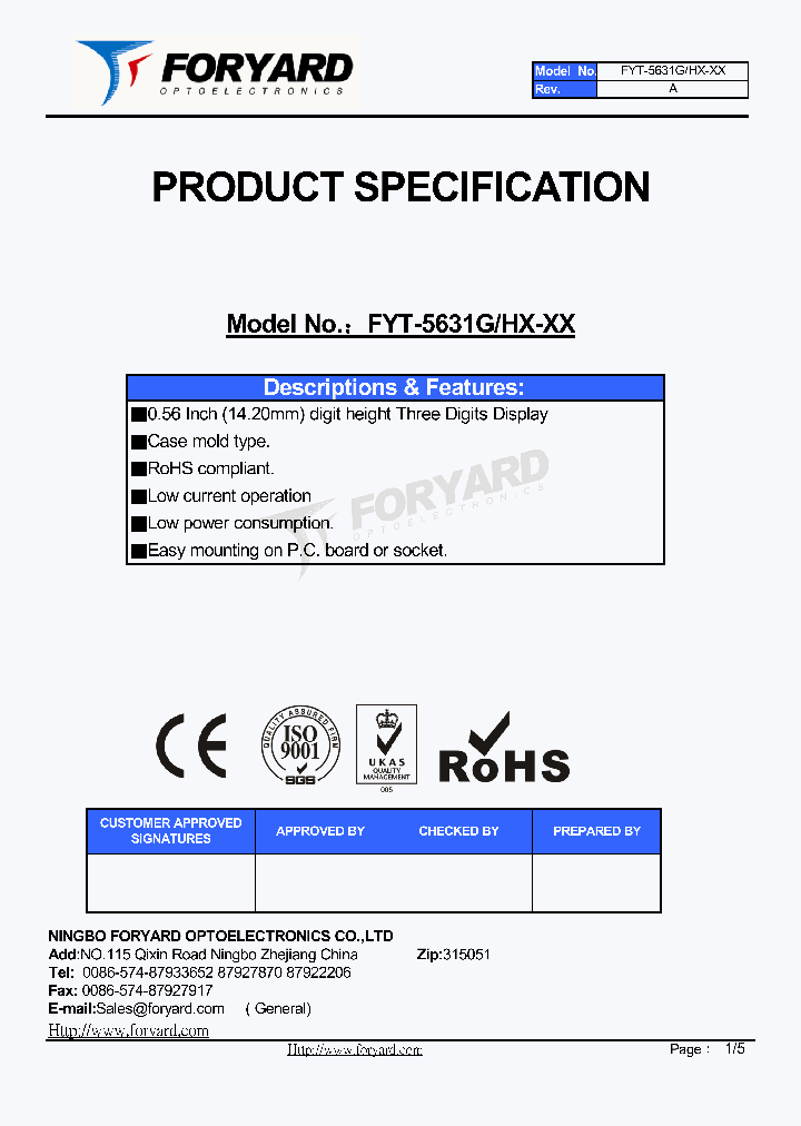 FYT-5631HX-00_8397162.PDF Datasheet