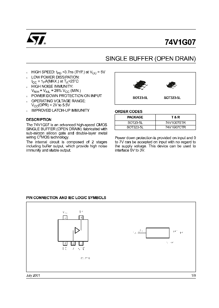 74V1G07CTR_8402609.PDF Datasheet