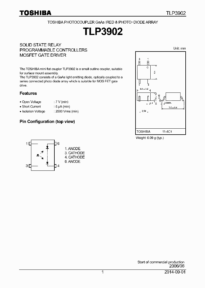 TLP3902-14_8403420.PDF Datasheet