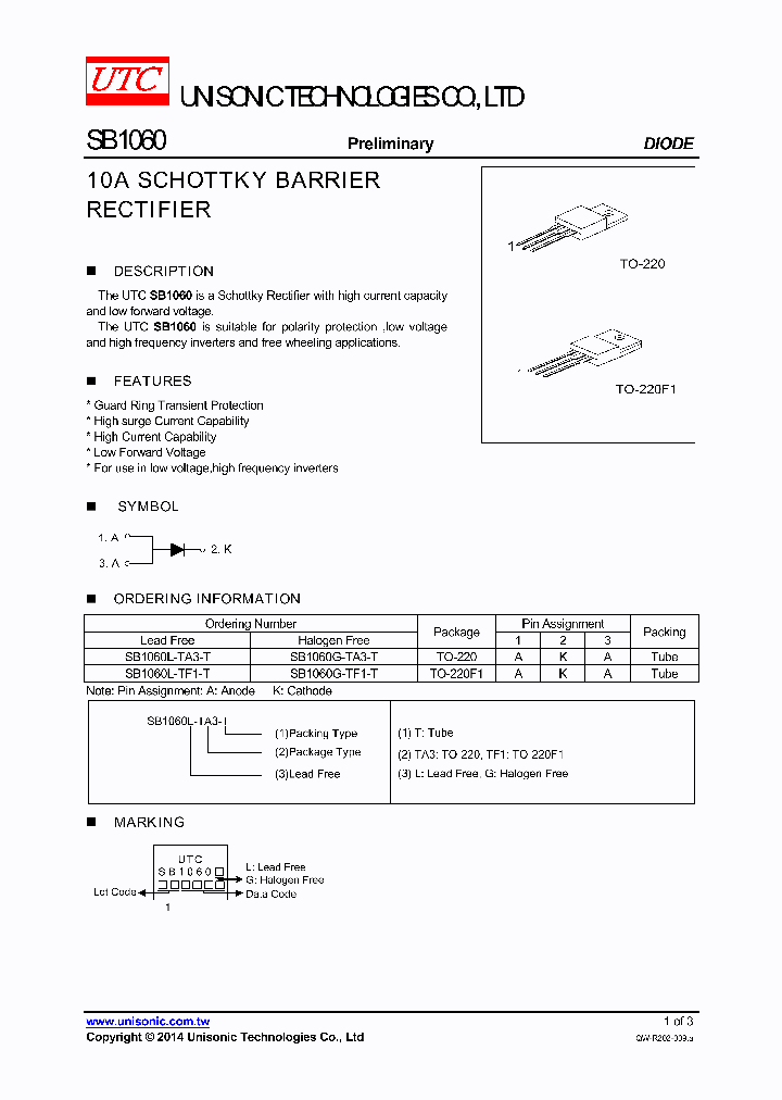 SB1060G-TA3-T_8407310.PDF Datasheet