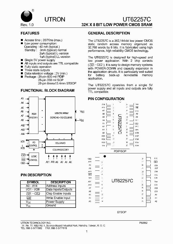 UT62257CLS-35L_8412761.PDF Datasheet