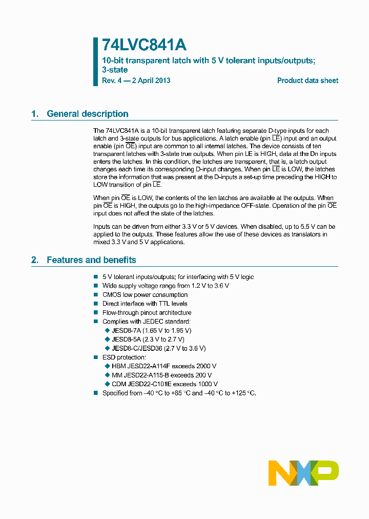 74LVC841APW_8416629.PDF Datasheet