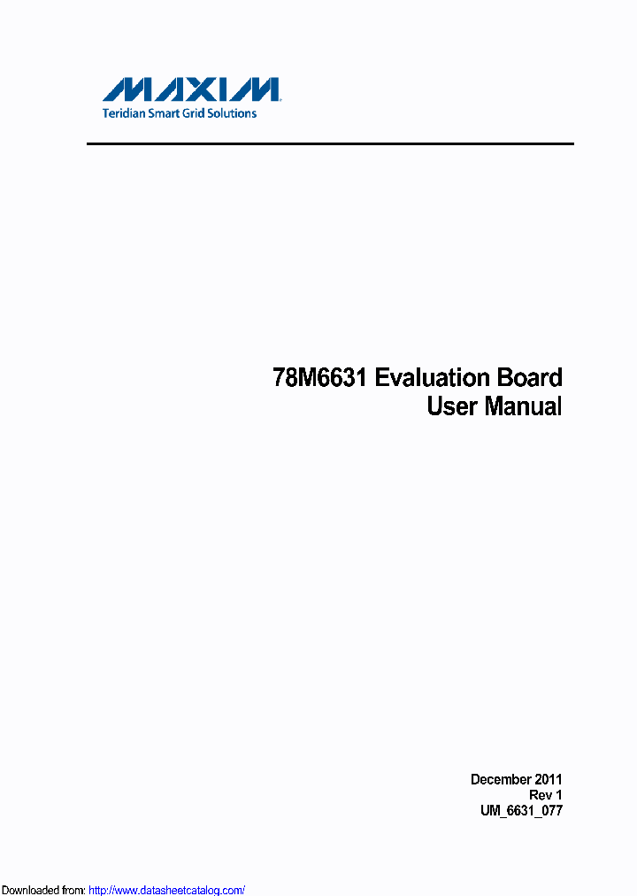 78M6631-EVM-1_8432070.PDF Datasheet