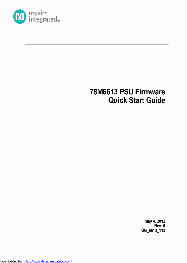 78M6613-PSU-1_8433369.PDF Datasheet