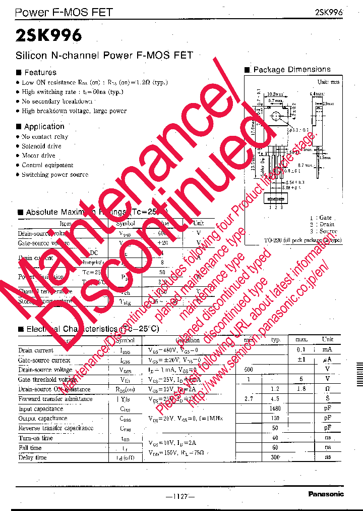 2SK0996_8435045.PDF Datasheet