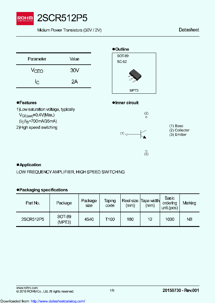 2SCR512P5_8442717.PDF Datasheet