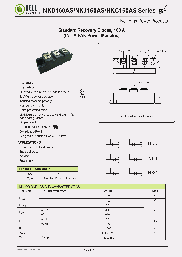 NKD160AS_8449322.PDF Datasheet