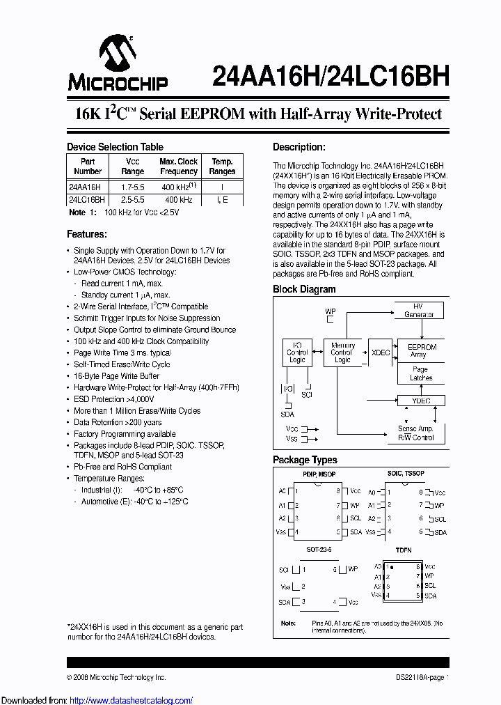 24AA16H_8446947.PDF Datasheet