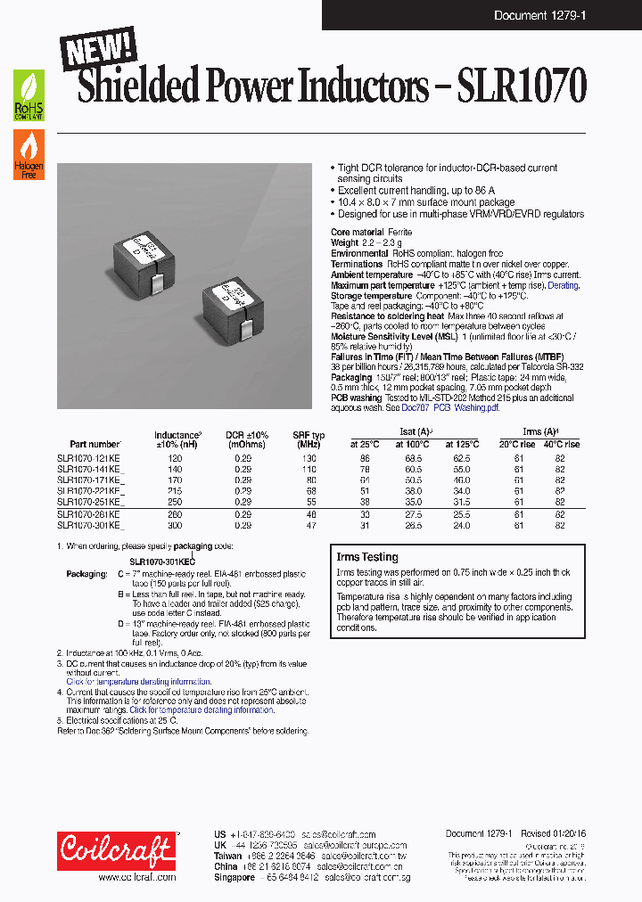 SLR1070-301KE-_8454983.PDF Datasheet