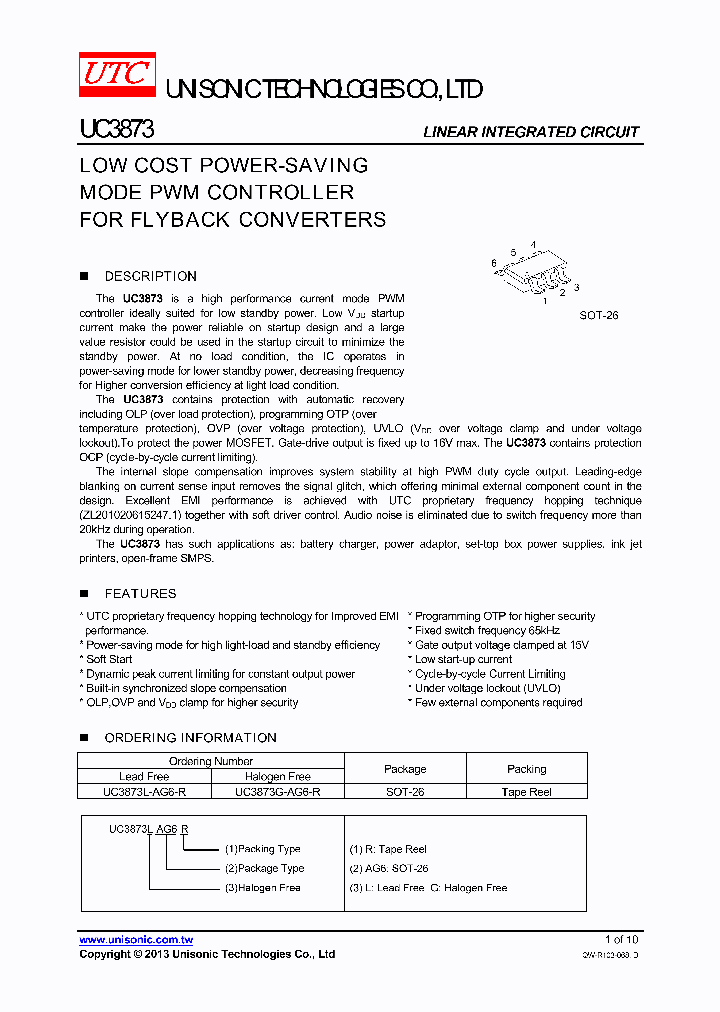 UC3873G-AG6-R_8459670.PDF Datasheet