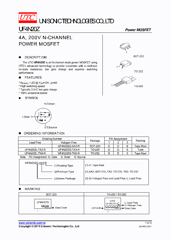 UF4N20ZL-TA3-R_8462588.PDF Datasheet