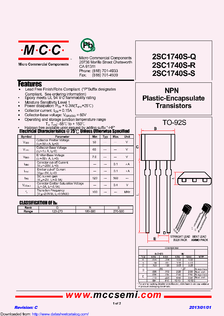 2SC1740S-Q_8462120.PDF Datasheet