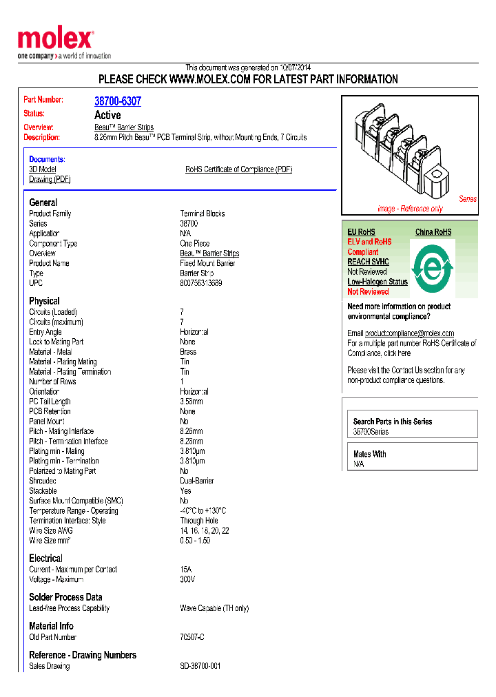 38700-6307_8466651.PDF Datasheet